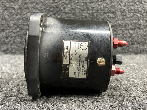 6060-2102 (Alt: C662020-0102) United Instruments Dual Fuel Flow Indicator