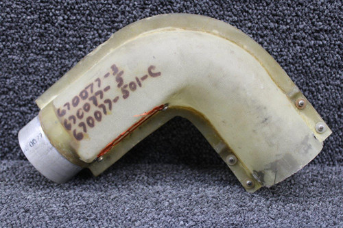670077-501 Aerostar 601P Ventilation Duct Assembly RH