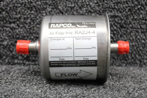 RA2J4-4 Rapco Engine Inline Air Filter Assembly