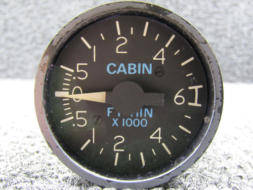 37060-1113 (Alt: 9914059-1) Aerosonic Cabin Rate of Climb Indicator (0-6000 FPM)