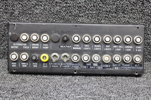 Piper PA28 Circuit Breaker Panel Assembly (Various Amps)
