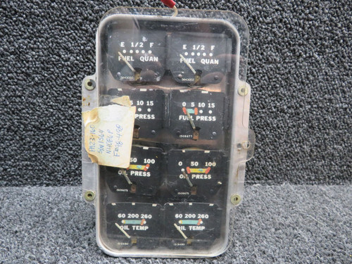 764-430 Piper PA23-160 Instrument Gauge Cluster Assembly