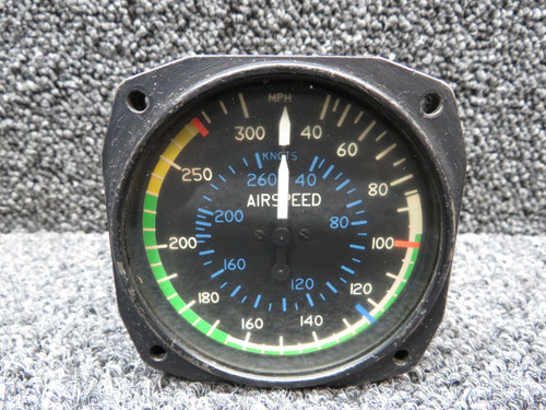 402-04 (Alt: C661040-0104) Instruments Inc. Airspeed Indicator (40-300 MPH)