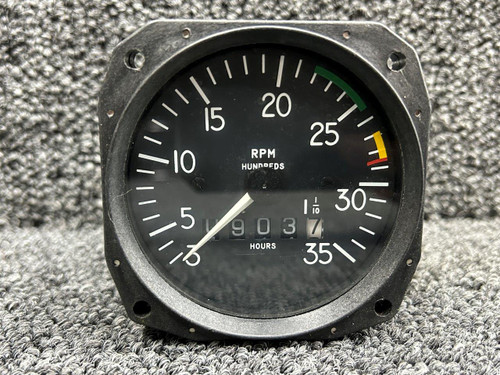 D1-112-5026 Mitchell 98480-26 Recording Tachometer Gauge (Hours: 903.70)