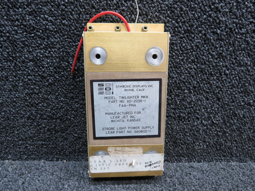 60-2038-1 (Alt: 6608102-1) Symbolic Twilighter MKIII Strobe Power Supply