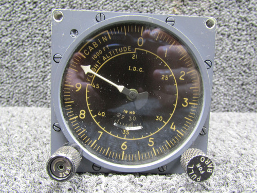 13300-4E Intercontinental Dynamics Cabin Altitude Indicator with Modifications