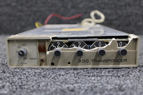 King Radio 066-1034-08 (Alt: C589520-010) King Radio KT-76 Transponder w Tray (14V) (Core) 
