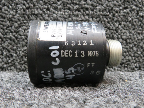 Swearingen 26-66311-1 Swearingen Aviation Fuel Flow Indicator (0-500 lbs per hour) 