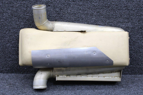 machen inc. 81-1F Continental TSIO-360-C Machen Forward Engine Turbo Heat Exchanger 