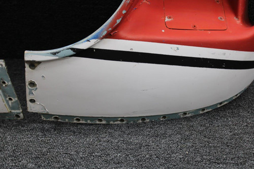 Cessna Aircraft Parts 1552170-1, 1552170-2 Cessna T337G Forward Engine Nose Cap Set LH and RH 