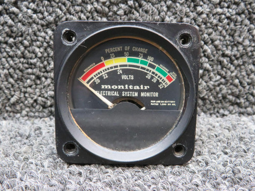 Monitair 562-445 Monitair Electrical System Monitor Indicator (Volts: 18-33) 