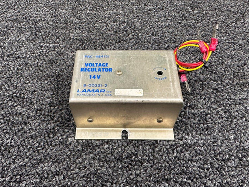 lamar B-00331-2 (Alt: Pac-484121) Lamar Voltage Regulator (Volts: 14) (OHD) 