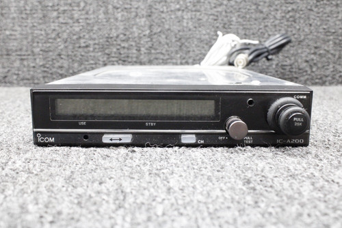 IC-A200 ICOM Panel Mounted VHF Transceiver Radio with Tray