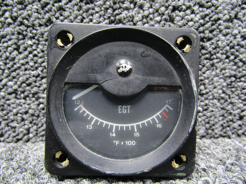 210-3A Alcor Exhaust Gas Temperature Indicator (Cracked)