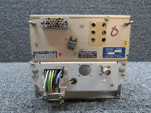 41240-0101 ARC R-546E ADF Receiver w Tray and Mods (Missing Knob, Core)