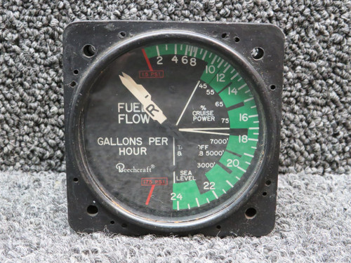 96-384069-1 Aircraft Institute and Development Dual Fuel Flow Indicator