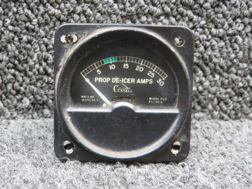 FLD1-B20129A (Alt: CM2631-1) Wacline Propeller De-Ice Ammeter Indicator