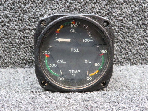 22-804-08-1 (Alt: 96-380016-1) Garwin Tri-Engine Gauge Indicator