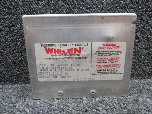 01-0770168-01 Whelen A1610-TS-CF Strobe Light Power Supply (Core)