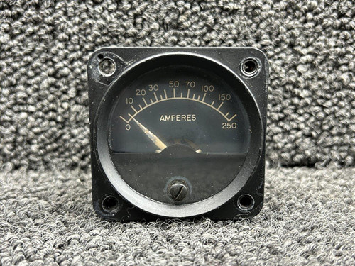 51050 (Alt: 550-565) Rosemount Inc 34H Ammeter Indicator (Hazy Glass)