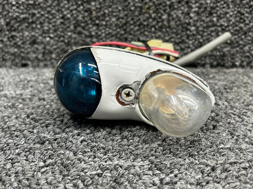 Piper Aircraft Parts 51210-003 Piper PA-31T Wing Navigation Light Assembly with Strobe and Lens 