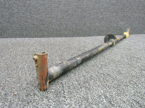 62725-000 Piper PA28-150 Flap Torque Tube with Sprocket, LH and RH Tube