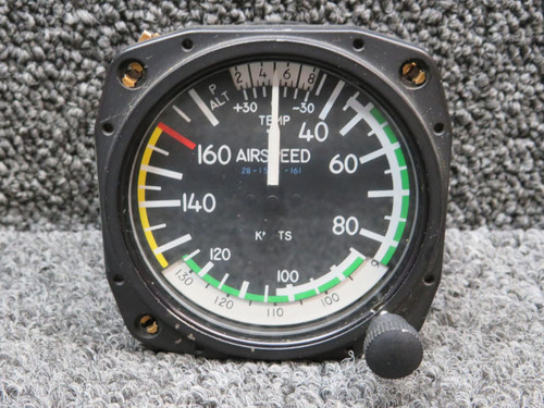 United Instruments 8100 United Instruments Airspeed Indicator (Knots: 0-170) (Code B.321) 