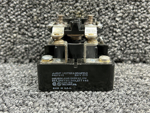 NOS Relè AMF Potter & Brumfield KA-3652 - Bobina 10VDC - 9 Pin - Made In USA - Foto 2
