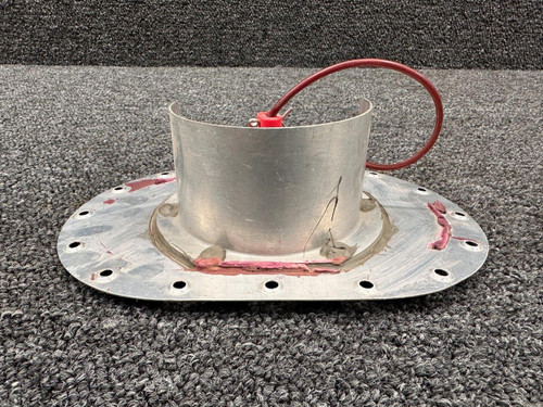 Cessna Aircraft Parts 1726041-7 Cessna 210 Fuel Filler Neck Adapter Assembly with Cap (Plastic) 