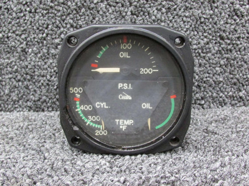 Weston 22-804-022-1A (Alt: CM2920L1) Weston Tri-Engine Gauge Indicator 