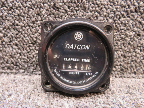 Datcon 773E Datcon Elapsed Time Hours Meter Indicator (Hours: 1443.0) 