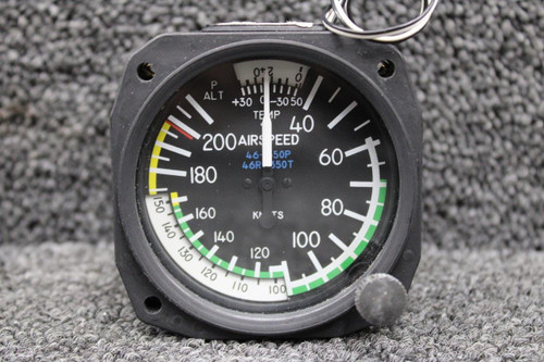 United Instruments 8125 United Instruments Airspeed Indicator, Lighted (Volts: 28) (Code: B.889) 