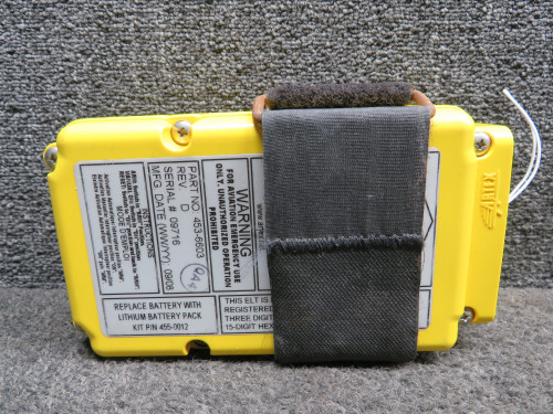 453-6603 Artex ME406 Emergency Locator Transmitter with Switch, Antenna, Tray