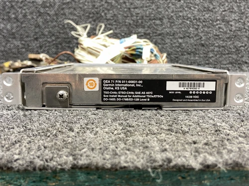 011-00831-00 Garmin GEA-71 Engine Interface Unit with Tray, Mods (Volts: 14, 28)