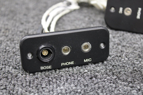 102909, 106227-007 Piper PA46-350 Audio Jack and Switch Set LH and RH