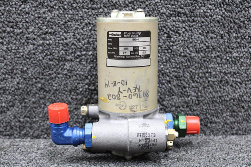 1B9-4 (Alt: 481-875) Parker Emergency Fuel Pump (Volts: 28) (Amps: 5.5)