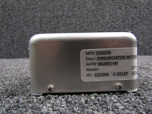 862801-00 Shadin Annunciator Interface