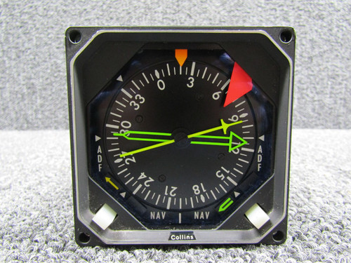 622-4938-002 Collins RMI-30 Radio Magnetic Indicator with Mods (Yellow Ring)