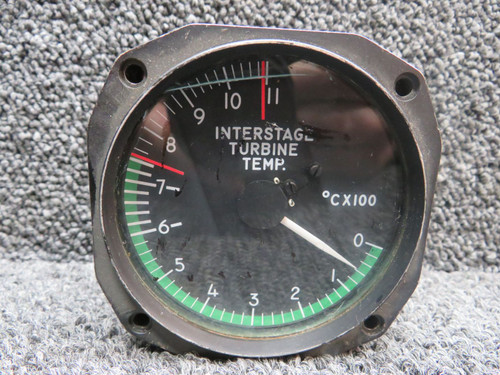 172B13 Swearingen Interstage Turbine Temperature Indicator (Damaged Glass)