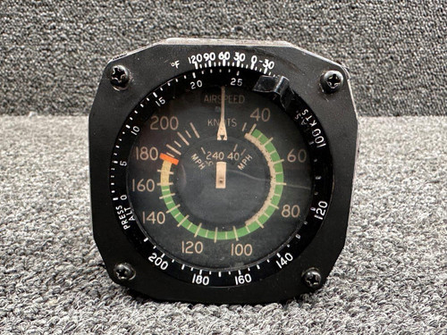 EA5175-47-CES (Alt: C661065-0232) Edo-Aire True Air Speed Indicator