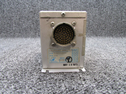 20652-501 Falcon Jet Co-Pilot Annunciator Coupler Unit