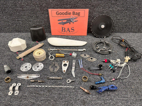 1981 Cessna R182 Goodie Bag (Antenna, Cable, Switches, etc)