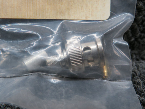 225395-1 AMP Dual Crimp Coaxial Connector (Lot of 4)(New Old Stock)