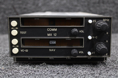 MX-12 TKM Nav-Comm Radio with Tray (Volts: 28) (Amps: 3.5)