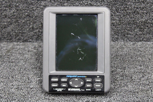 2000C, RAA-4 Lowrance Airmap GPS Display with Amplifying Antenna (Core)