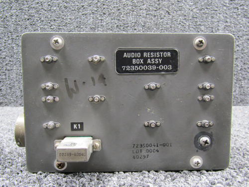72350039-003 Audio Resistor Box