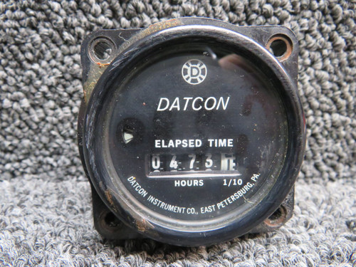 773E Datcon Elapsed Time Hours Meter Indicator (Hours: 473.1)