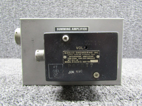 72350039-003 (Alt: G-3122(C)) Audio Resistor Box with Interphone Amplifier