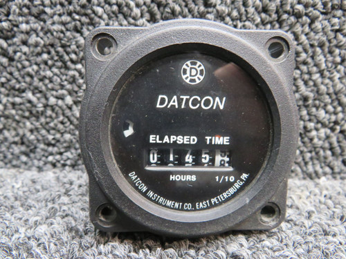 56194-00 Datcon 773UT Elapsed Time Hours Meter Indicator (Hours: 145.9)