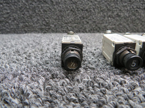 Klixon Circuit Breaker Set (.5, 5, and 20 Amps)